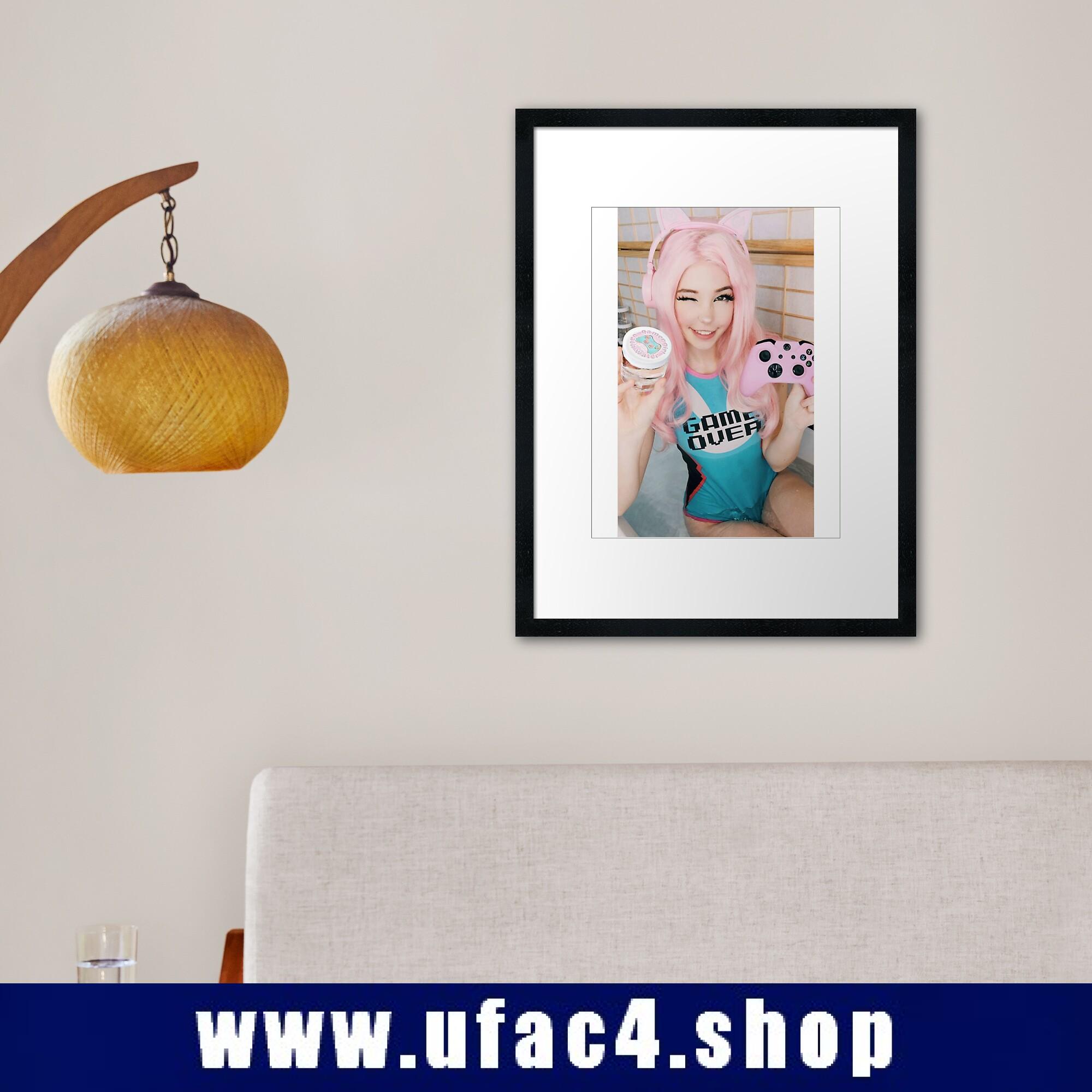 Belle Delphine Gamer Girl Framed print Premium Merch Store