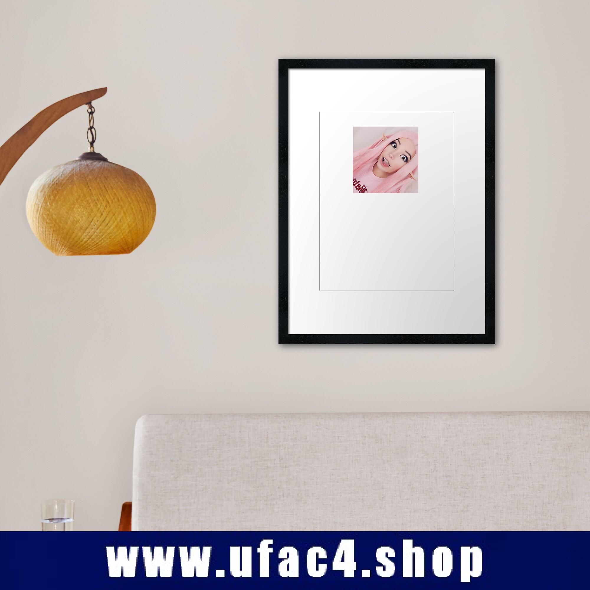 Cute Belle Delphine Framed print Premium Merch Store