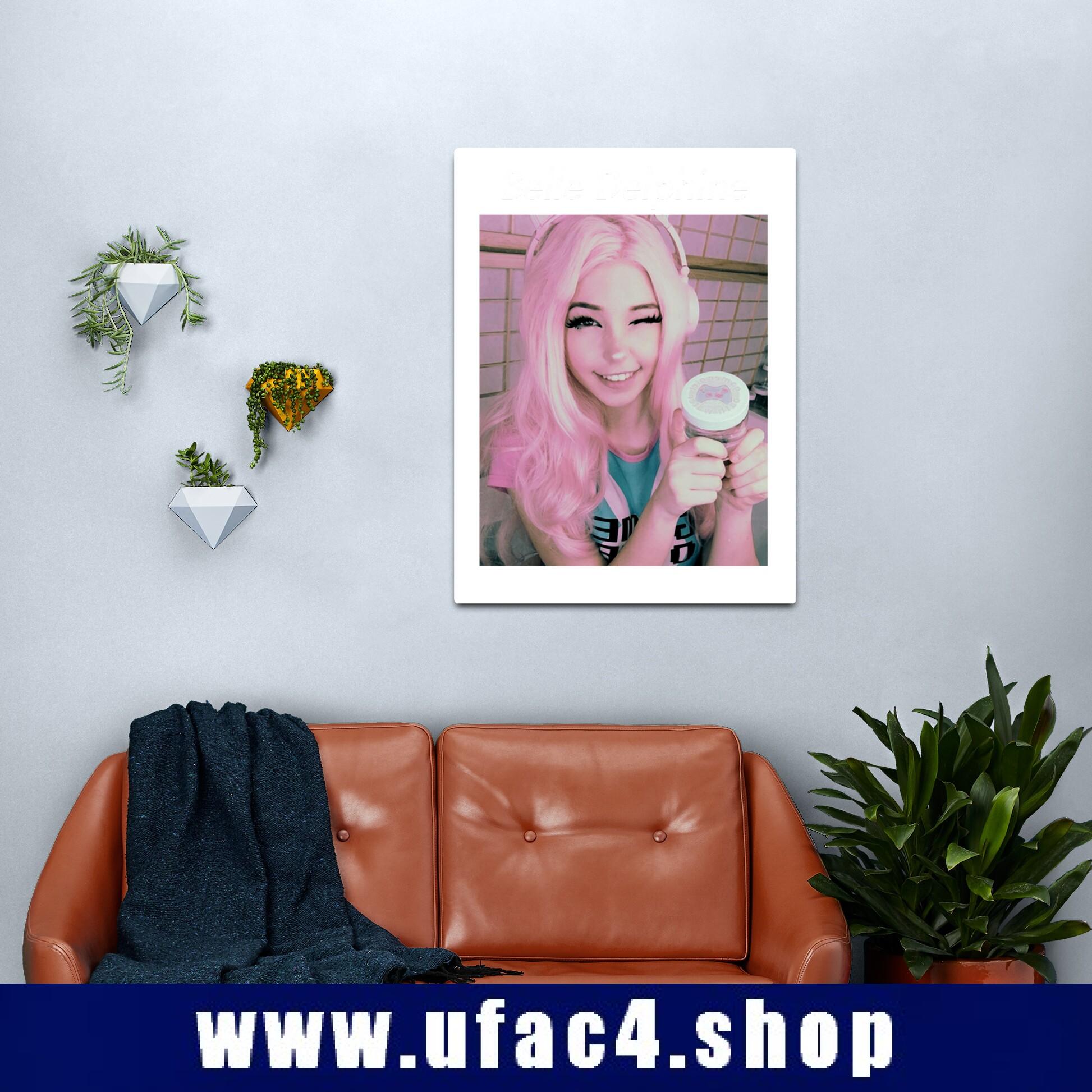 Belle Delphine Blink Canvas Print Premium Merch Store