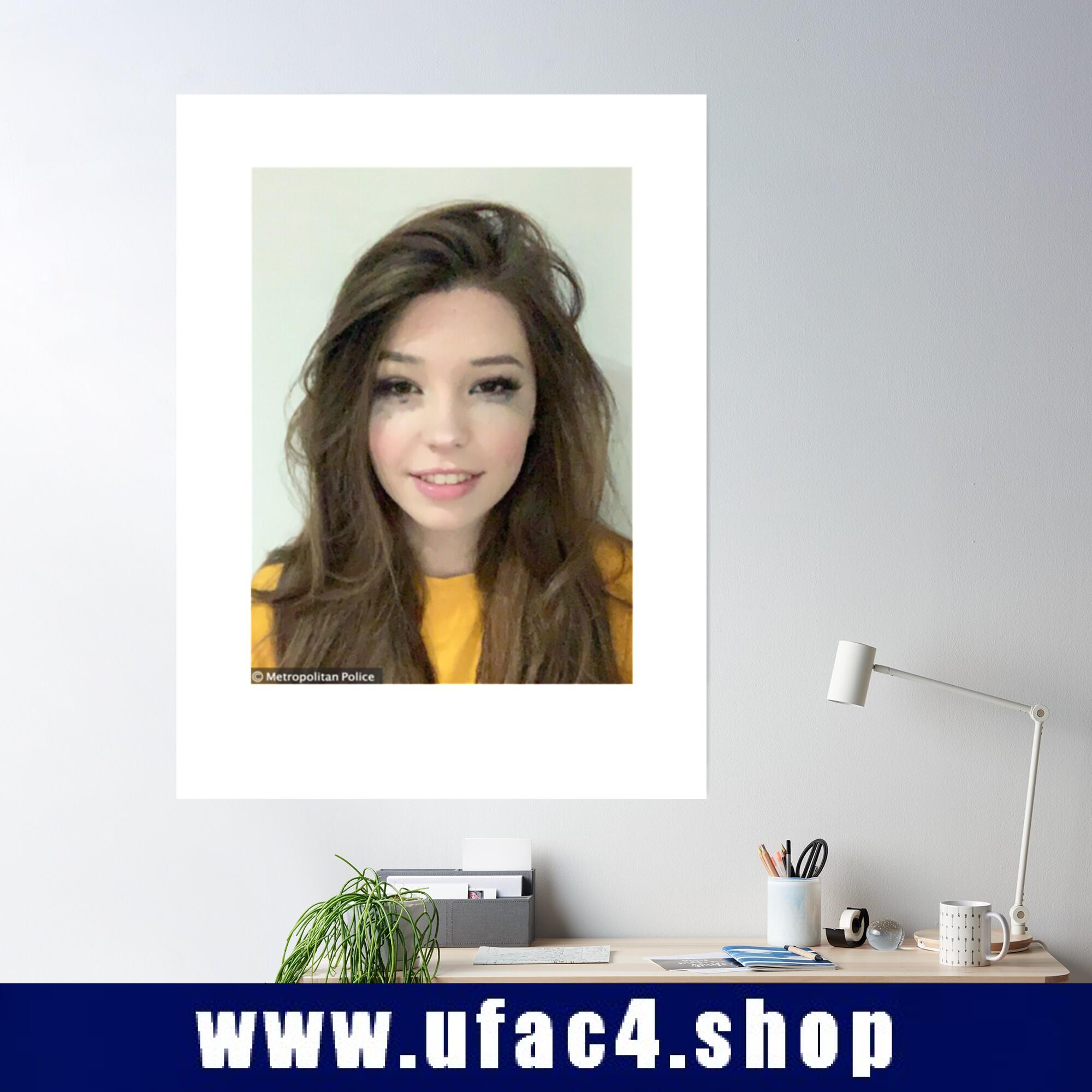 Belle Delphine Mugshot Belle Delphine Mugshot Poster Premium Merch Store