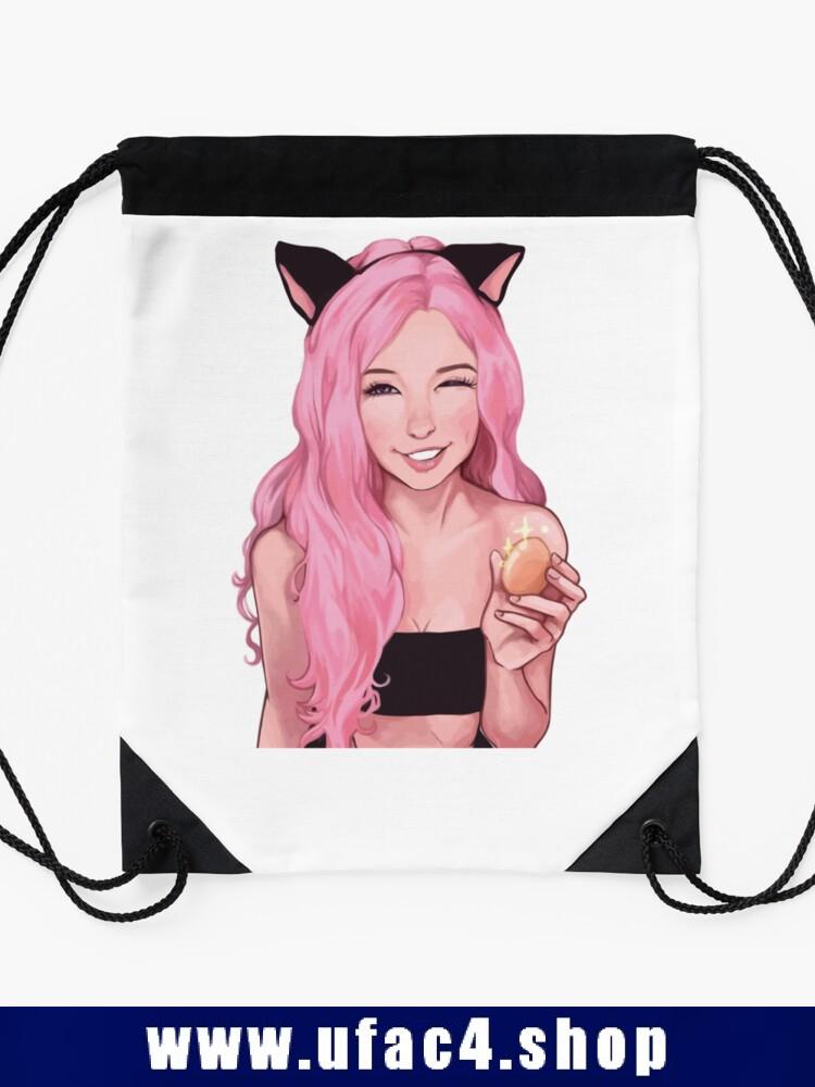 Beautiful Belle Delphine Drawstring Bag Premium Merch Store