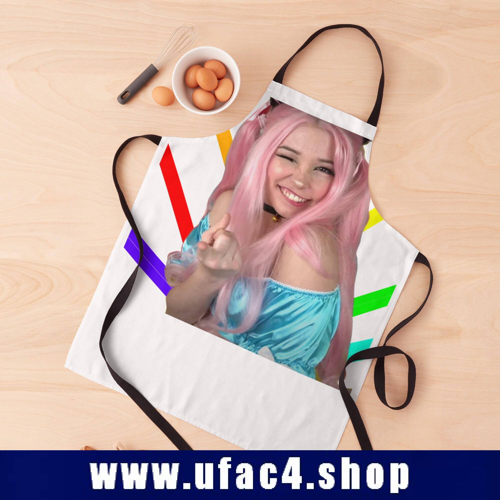 Belle Delphine Pointing Apron Premium Merch Store