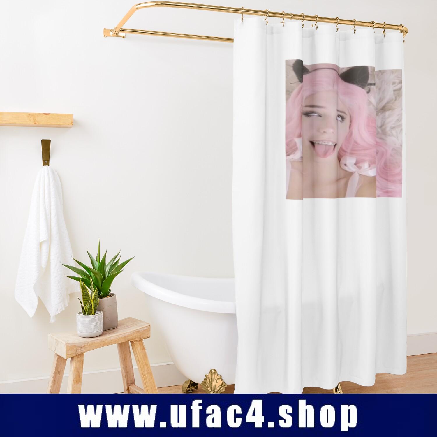 Belle Delphine Shower Curtain Premium Merch Store