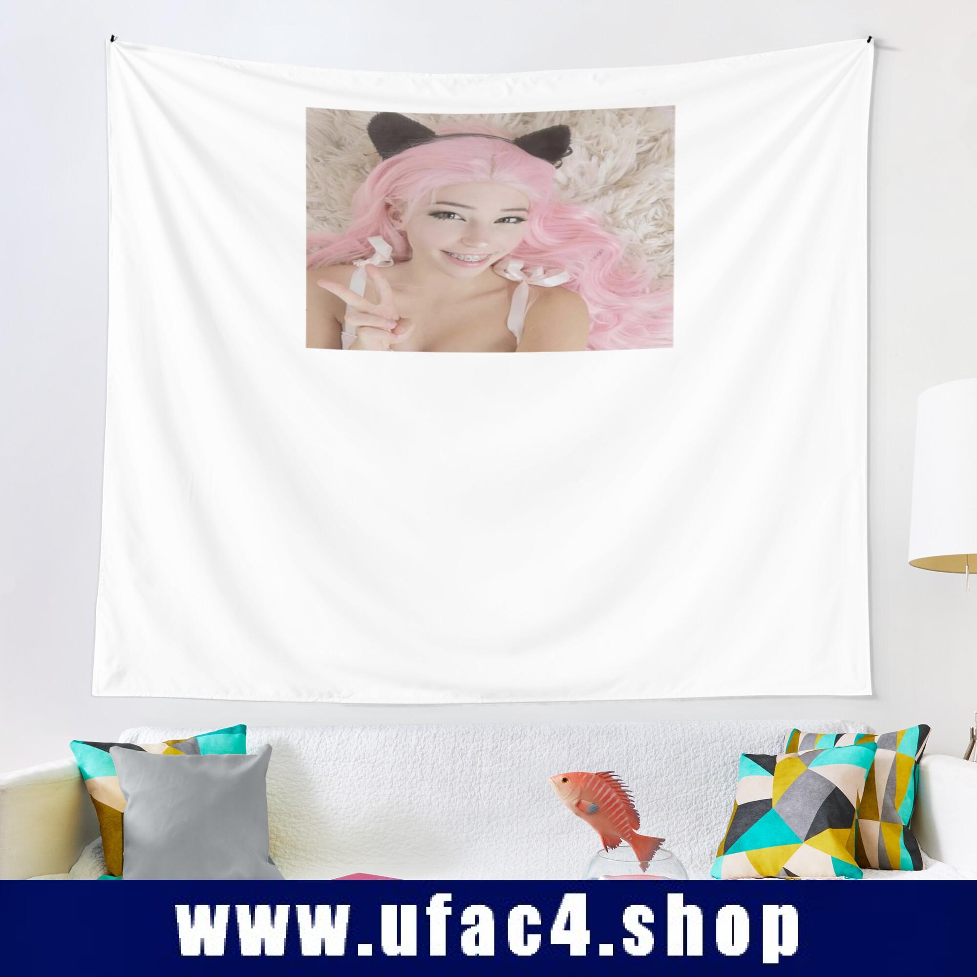 Belle Delphine Peace Tapestry Premium Merch Store