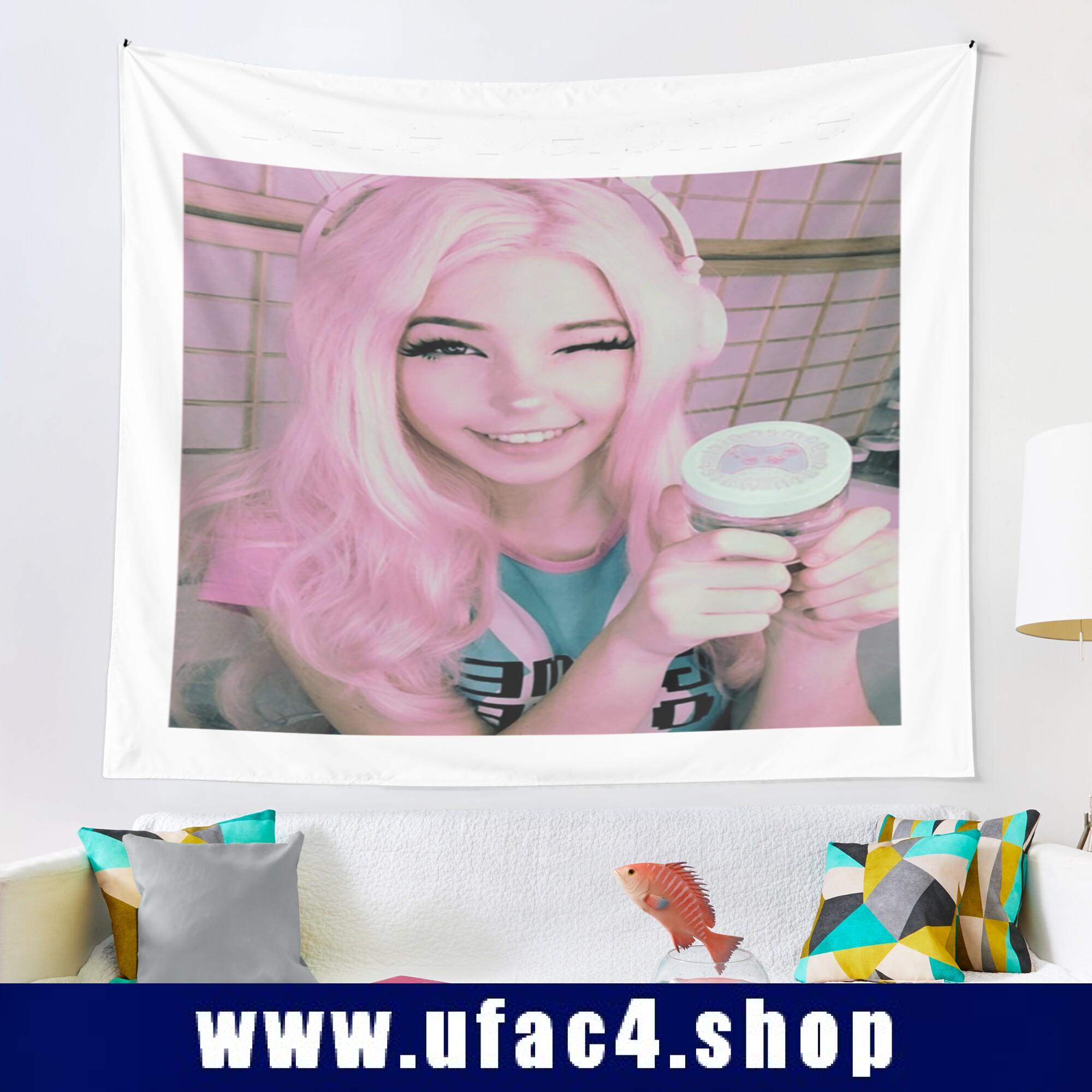 Belle Delphine Blink Tapestry Premium Merch Store